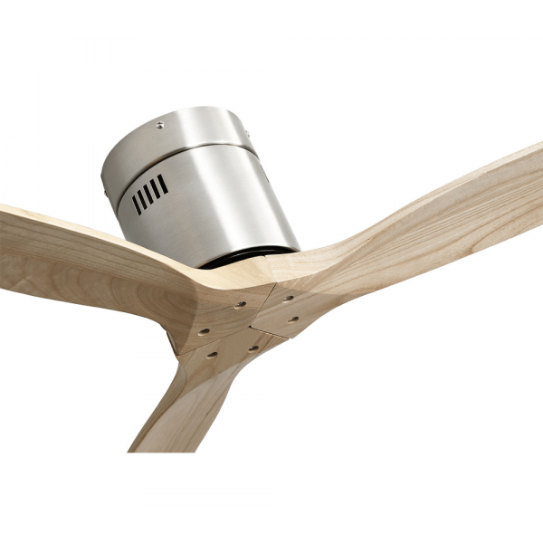 Vewntilador Niquel Madera Sin Luz 3Aspas 1320mm - Imagen 3