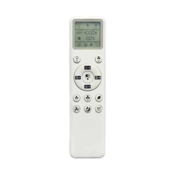 Ventilador de Techo Led DC Aspas Transparentes con luz Central - Imagen 5